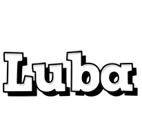 Luba snowing logo