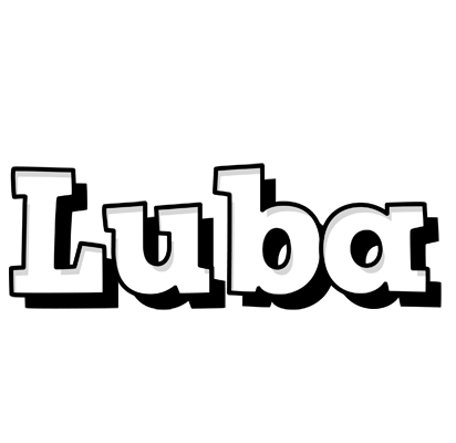 Luba snowing logo