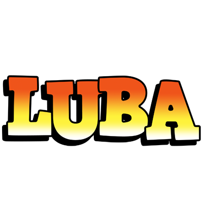 Luba sunset logo