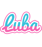 Luba woman logo