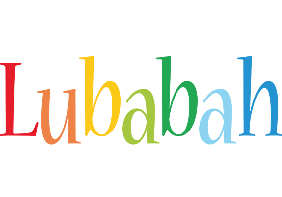 Lubabah birthday logo