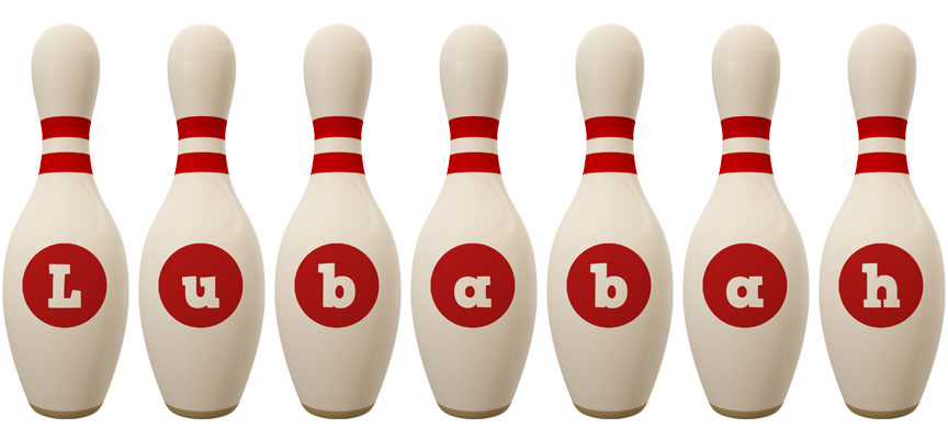 Lubabah bowling-pin logo