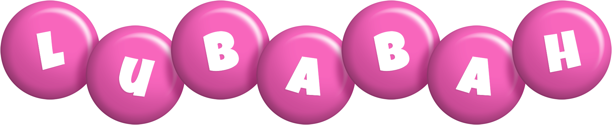 Lubabah candy-pink logo