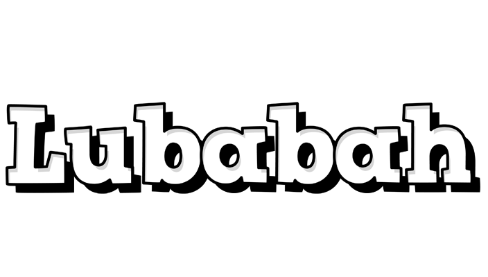 Lubabah snowing logo