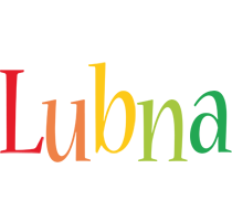 Lubna birthday logo