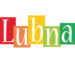 Lubna colors logo