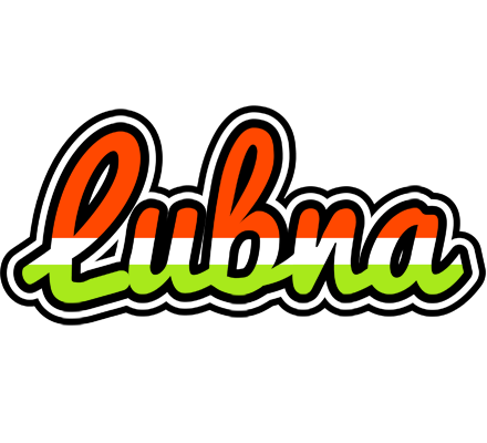 Lubna exotic logo