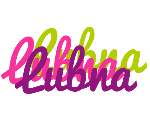 Lubna flowers logo