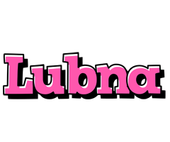 Lubna girlish logo