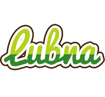 Lubna golfing logo