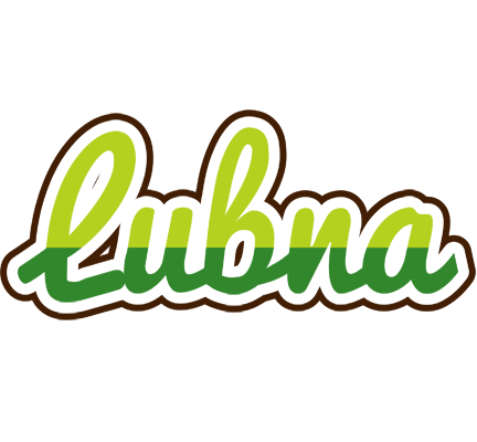 Lubna golfing logo