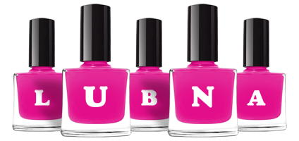 Lubna nails logo