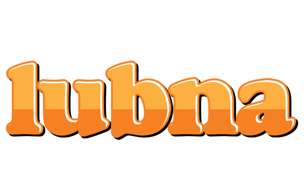 Lubna orange logo