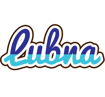 Lubna raining logo
