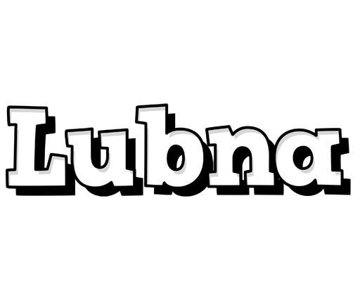 Lubna snowing logo