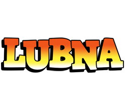 Lubna sunset logo