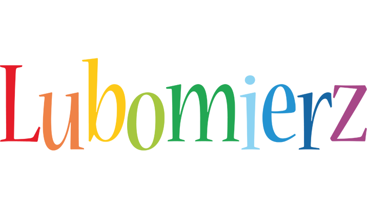 Lubomierz birthday logo
