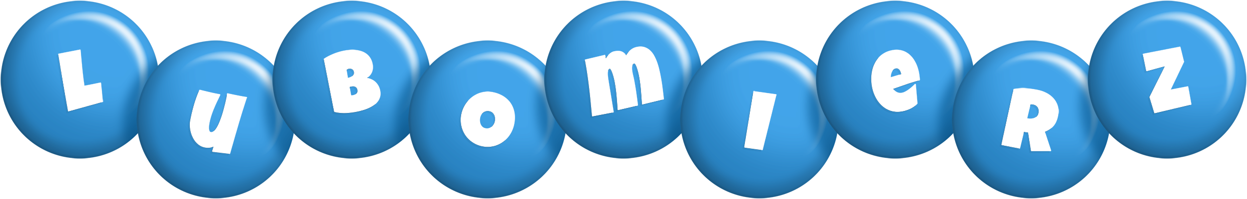 Lubomierz candy-blue logo