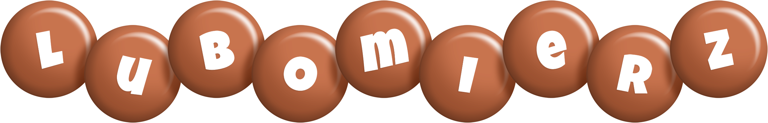 Lubomierz candy-brown logo