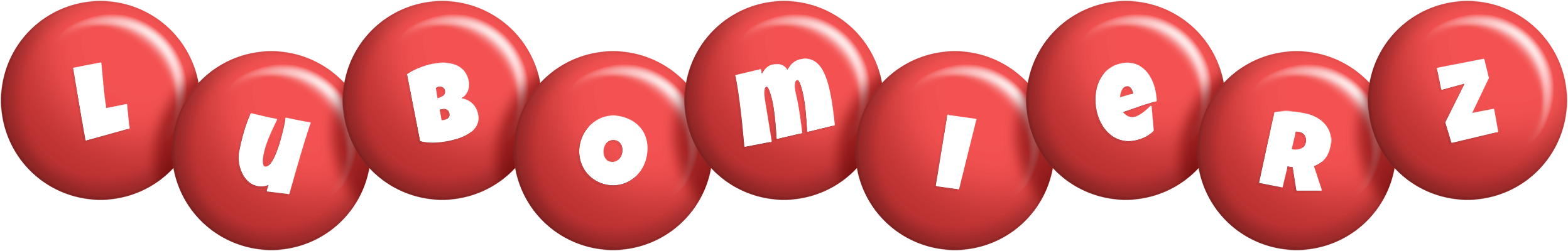 Lubomierz candy-red logo