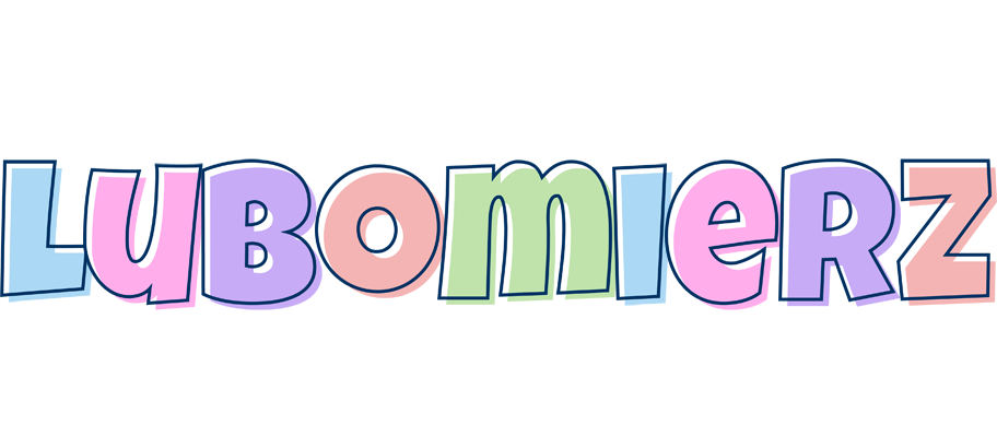 Lubomierz pastel logo