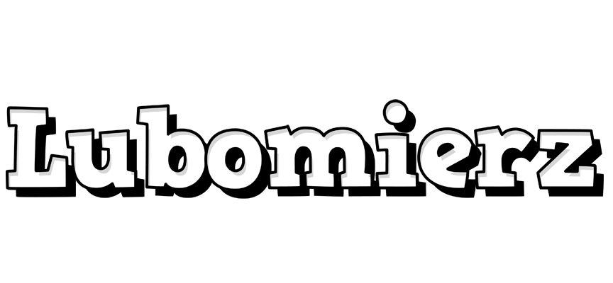 Lubomierz snowing logo
