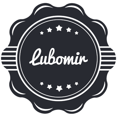 Lubomir badge logo