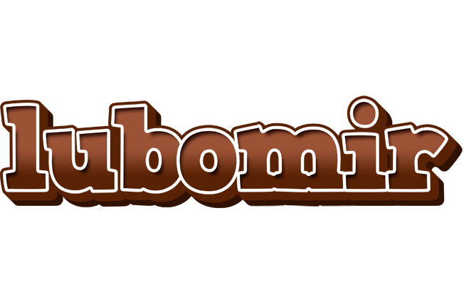 Lubomir brownie logo