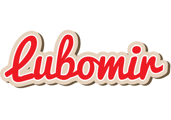 Lubomir chocolate logo