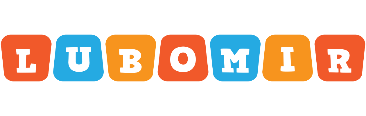 Lubomir comics logo