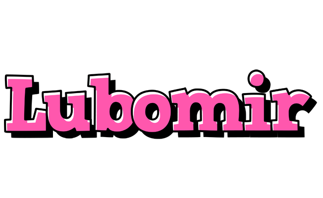 Lubomir girlish logo
