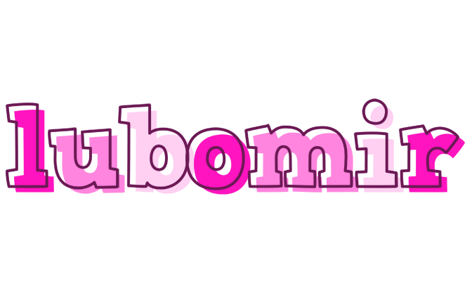 Lubomir hello logo