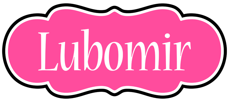 Lubomir invitation logo