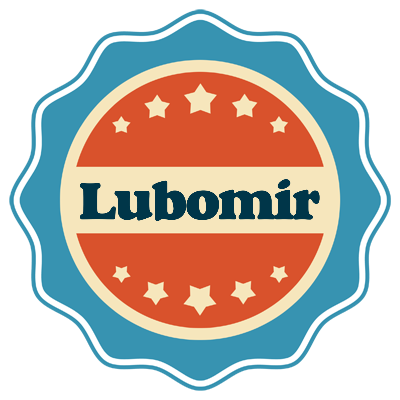 Lubomir labels logo