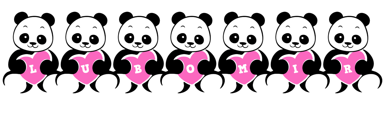 Lubomir love-panda logo