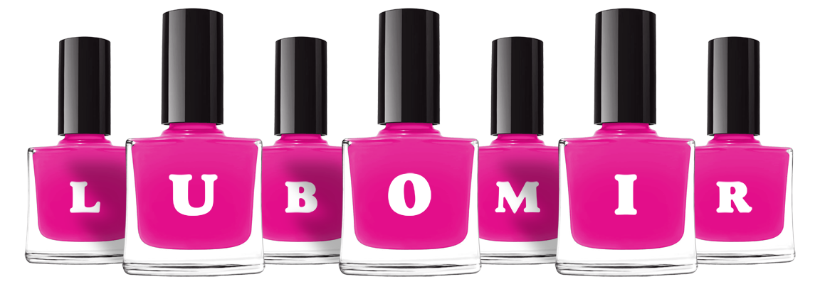 Lubomir nails logo