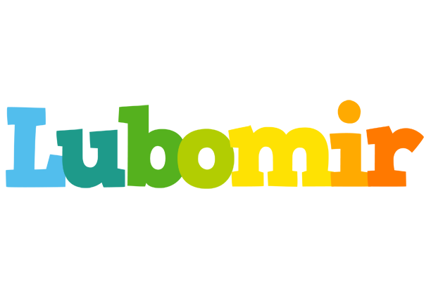 Lubomir rainbows logo