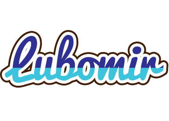 Lubomir raining logo