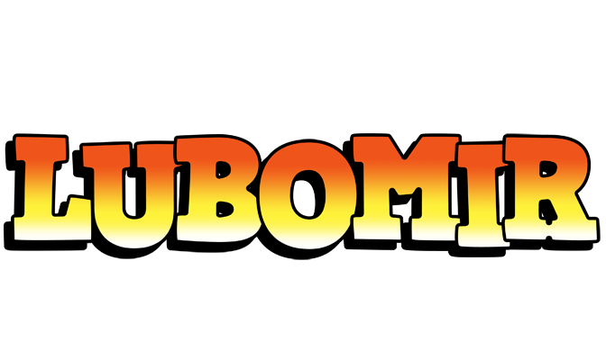 Lubomir sunset logo