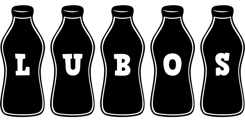 Lubos bottle logo