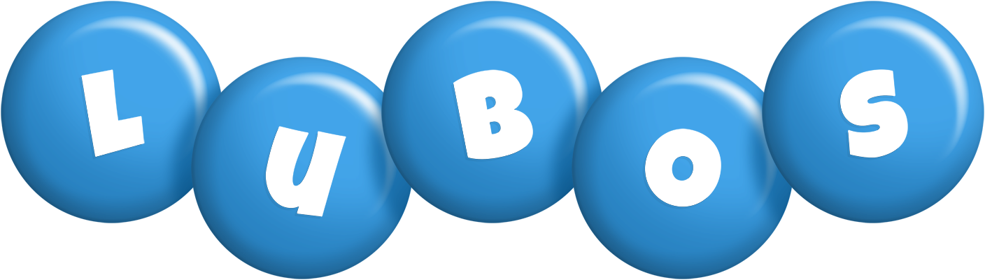 Lubos candy-blue logo