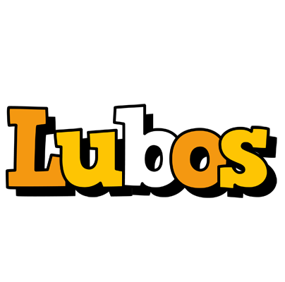 Lubos cartoon logo