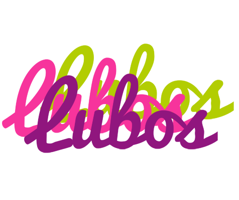 Lubos flowers logo