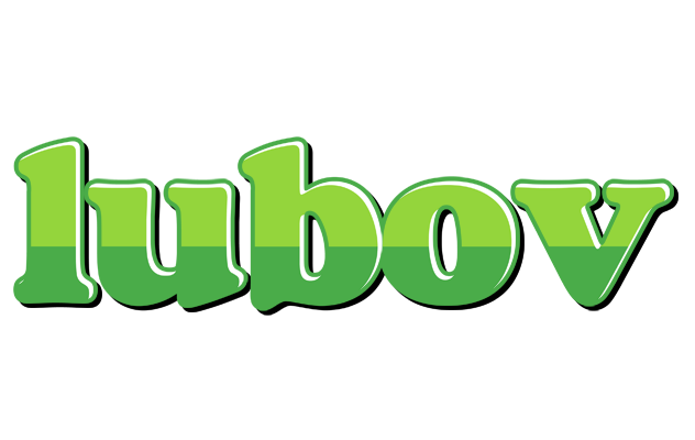 Lubov apple logo
