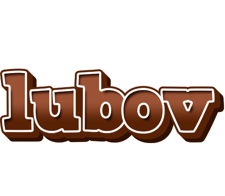 Lubov brownie logo