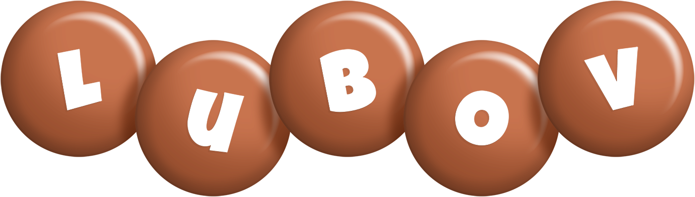 Lubov candy-brown logo