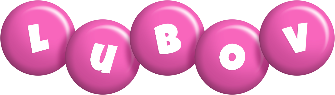 Lubov candy-pink logo