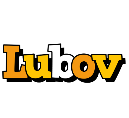 Lubov cartoon logo
