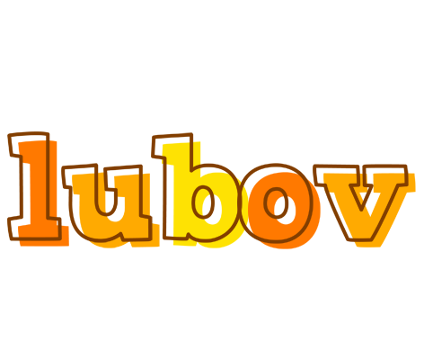 Lubov desert logo