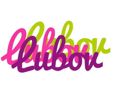 Lubov flowers logo